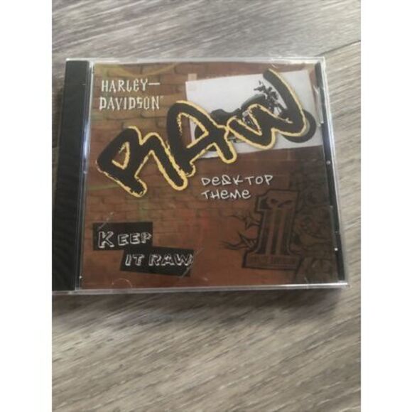 Harley Davidson Raw Desktop Themes Computer- Media. New/ Sealed - Picture 2 of 6